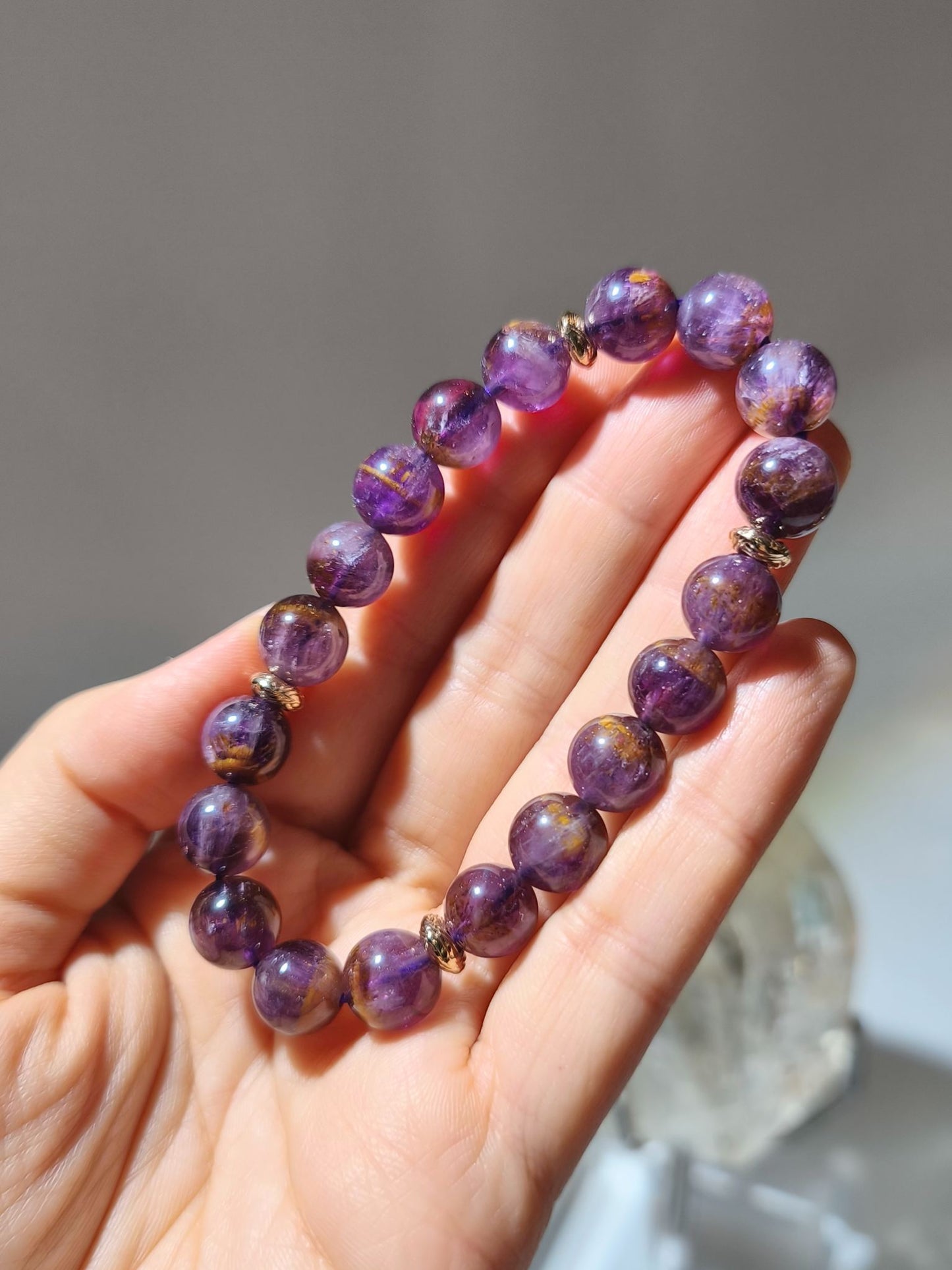 達碧茲 Trapiche crystal 紫鈦晶 極光23 極光水晶 極光天眼 天眼極光 auralite crystal auralite23 南無水晶 極光水晶功效 namucrystal 貴人運 海底輪功效