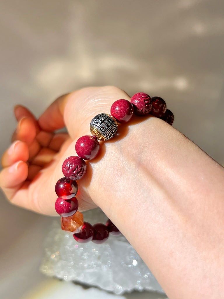 硃砂定制手鏈