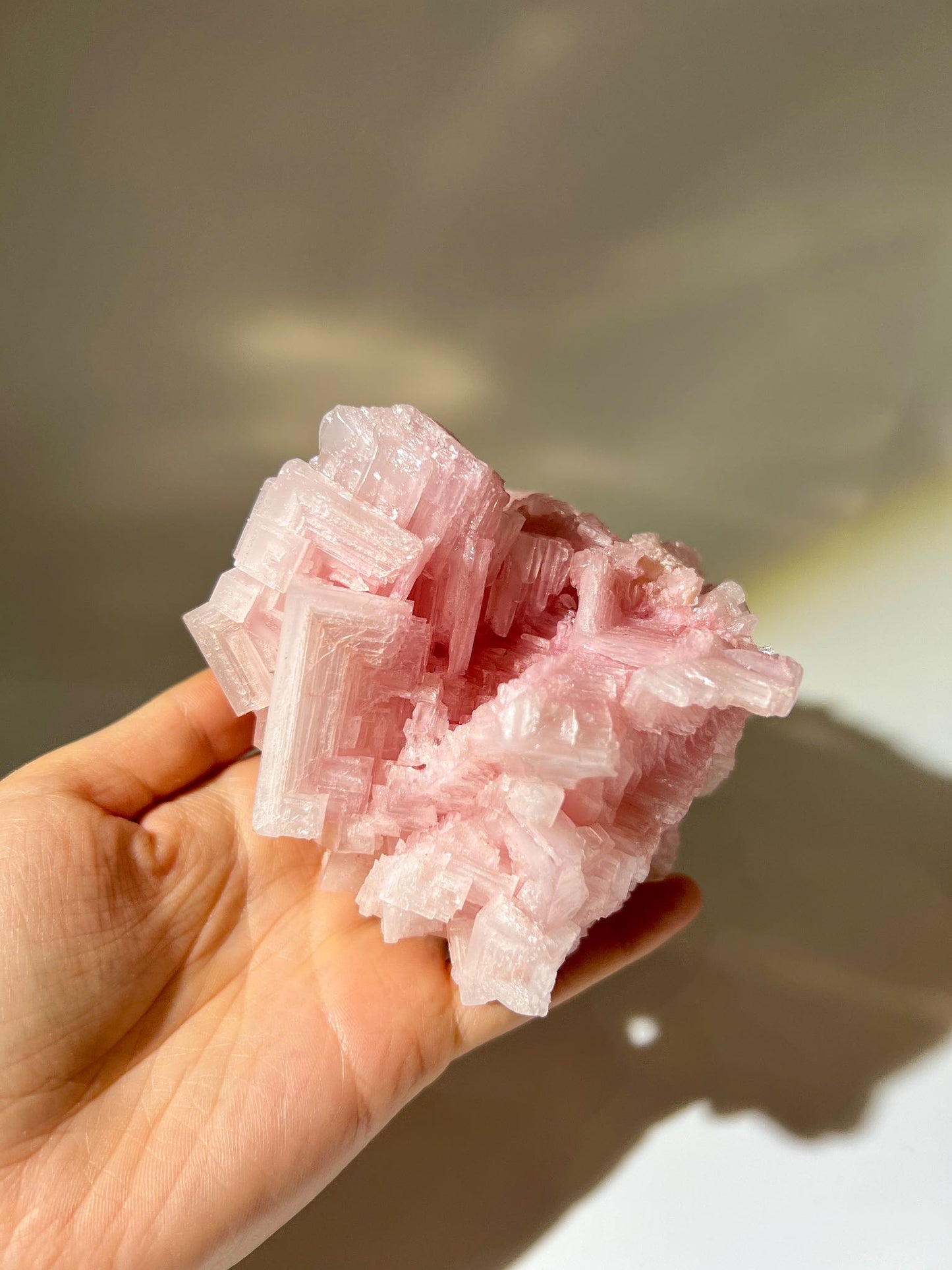 美國加州粉紅鹽晶 粉紅鹽晶 粉紅岩鹽 岩鹽水晶 粉紅鹽晶簇 美國晶簇 美國水晶 粉紅水晶 粉紅晶簇 粉晶簇 粉晶 南無水晶 pink halite pink crystal 美國 原石