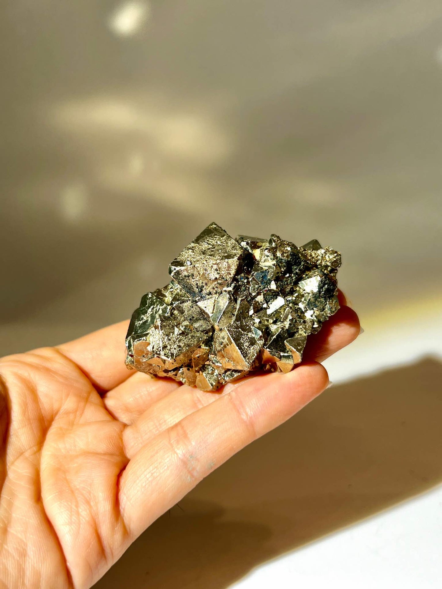 黃鐵礦 黃金 招財擺設 風水擺設 水晶擺設 Pyrite 秘魯黃鐵礦