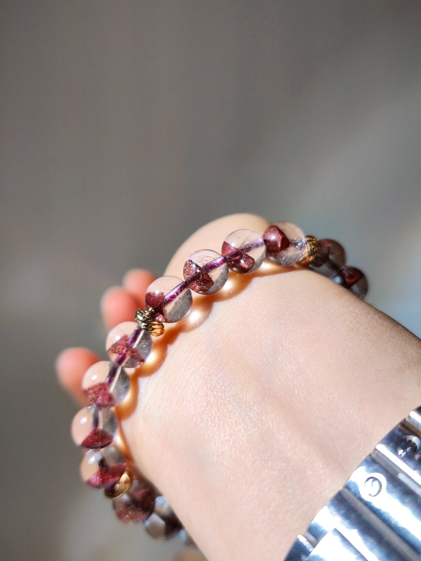 Red Phantom Quartz 紅幽靈金字塔 namucrystal 南無水晶 紅幽靈金字塔功效 紅幽靈功效