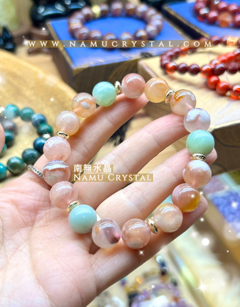 高級櫻花瑪瑙