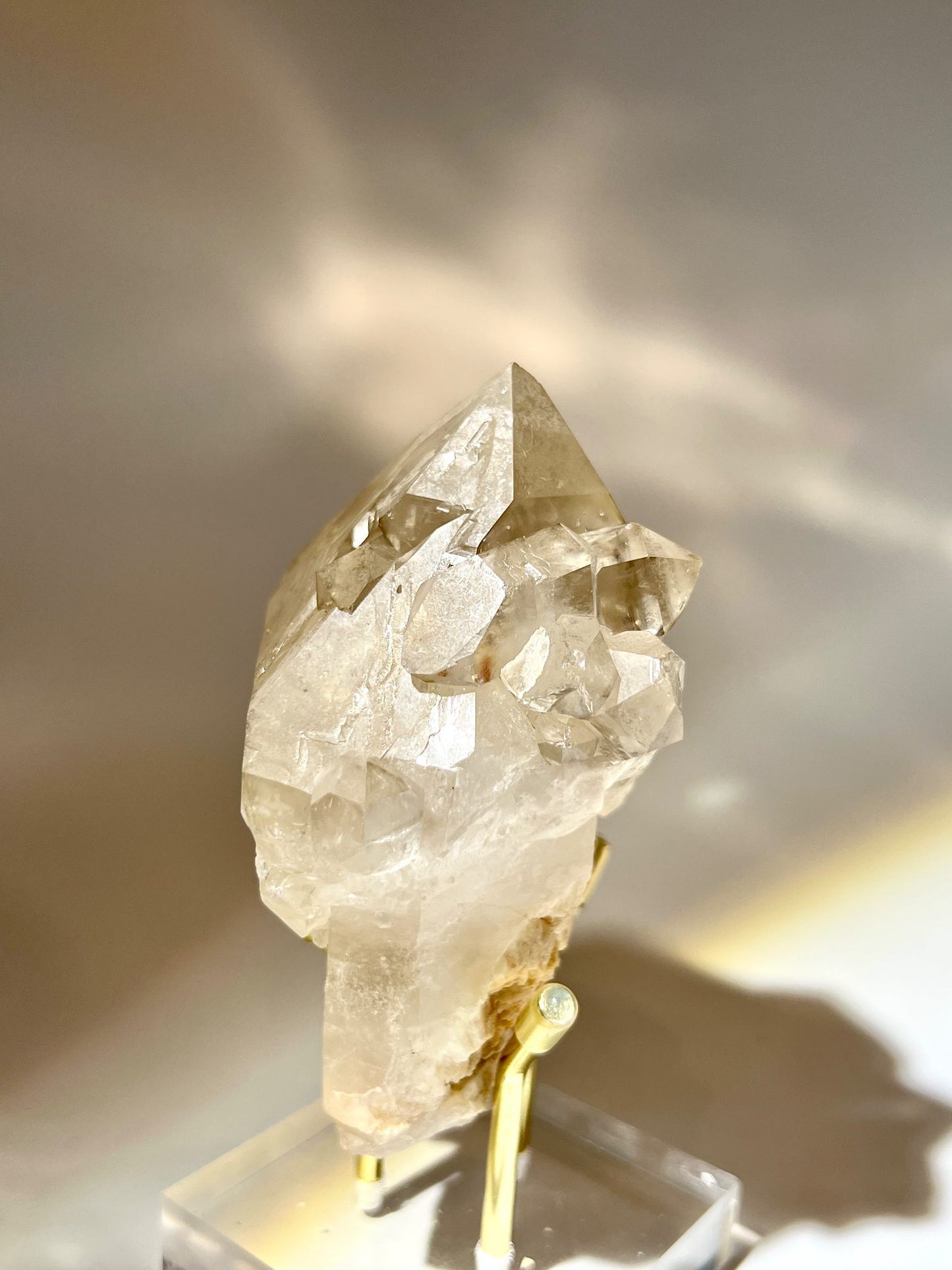 權杖水晶 骨幹權杖 權杖白水晶 scepter quartz scepter crystal 白水晶 晶簇 骨幹水晶 水晶柱 天然水晶 南無水晶
