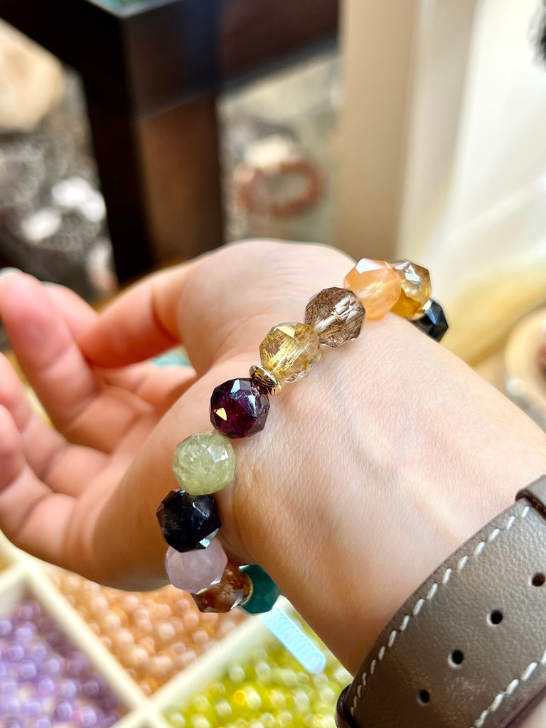 七輪水晶多寶 金髮晶