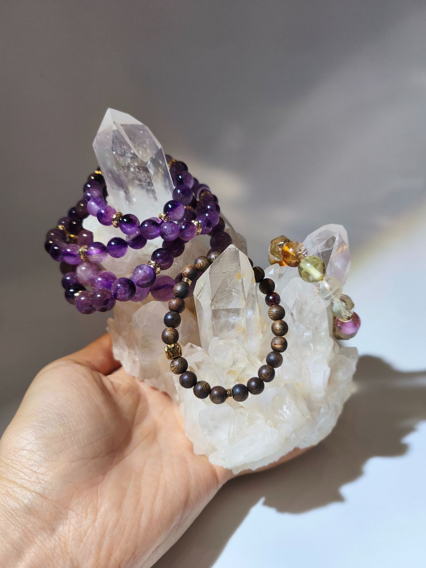 白晶簇 水晶簇 晶簇 大晶簇 白水晶 淨化消磁 水晶原石 香港水晶店 淨化手串 lemurianquartz 能量棒 clear quartz cluster 多角 淨化能量場 頭腦清晰