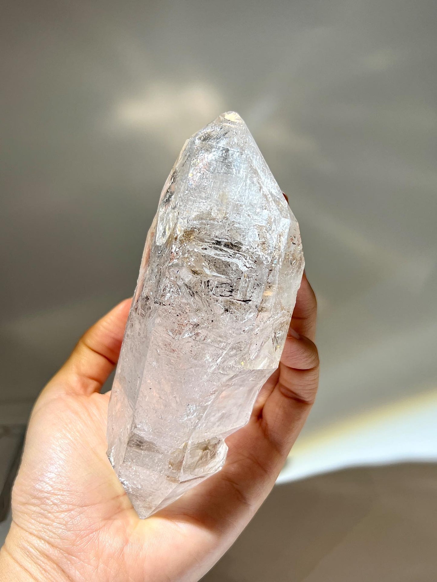 雙尖水晶 閃靈鑽 水膽水晶 閃靈鑽 閃靈鑽功效 香港閃靈鑽 閃靈鑽產地 閃靈鑽淨化 閃靈鑽原石 淨化水晶 水晶原石 香港水晶店 南無水晶 namucrystal 水膽 水庫水晶