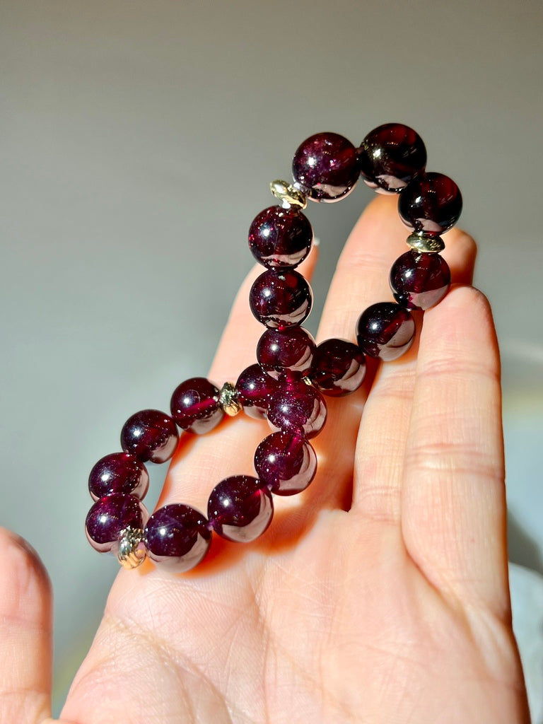 高級紫牙烏石榴石