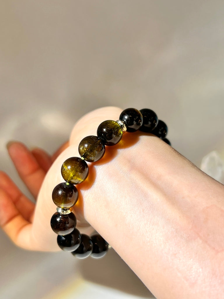 貓眼綠碧璽 貓眼水晶 碧璽貓眼 貓眼綠碧璽 綠碧璽 碧璽手鏈 香港碧璽 金碧璽 tourmaline green tourmaline 碧璽功效 南無水晶 心輪水晶 綠色水晶