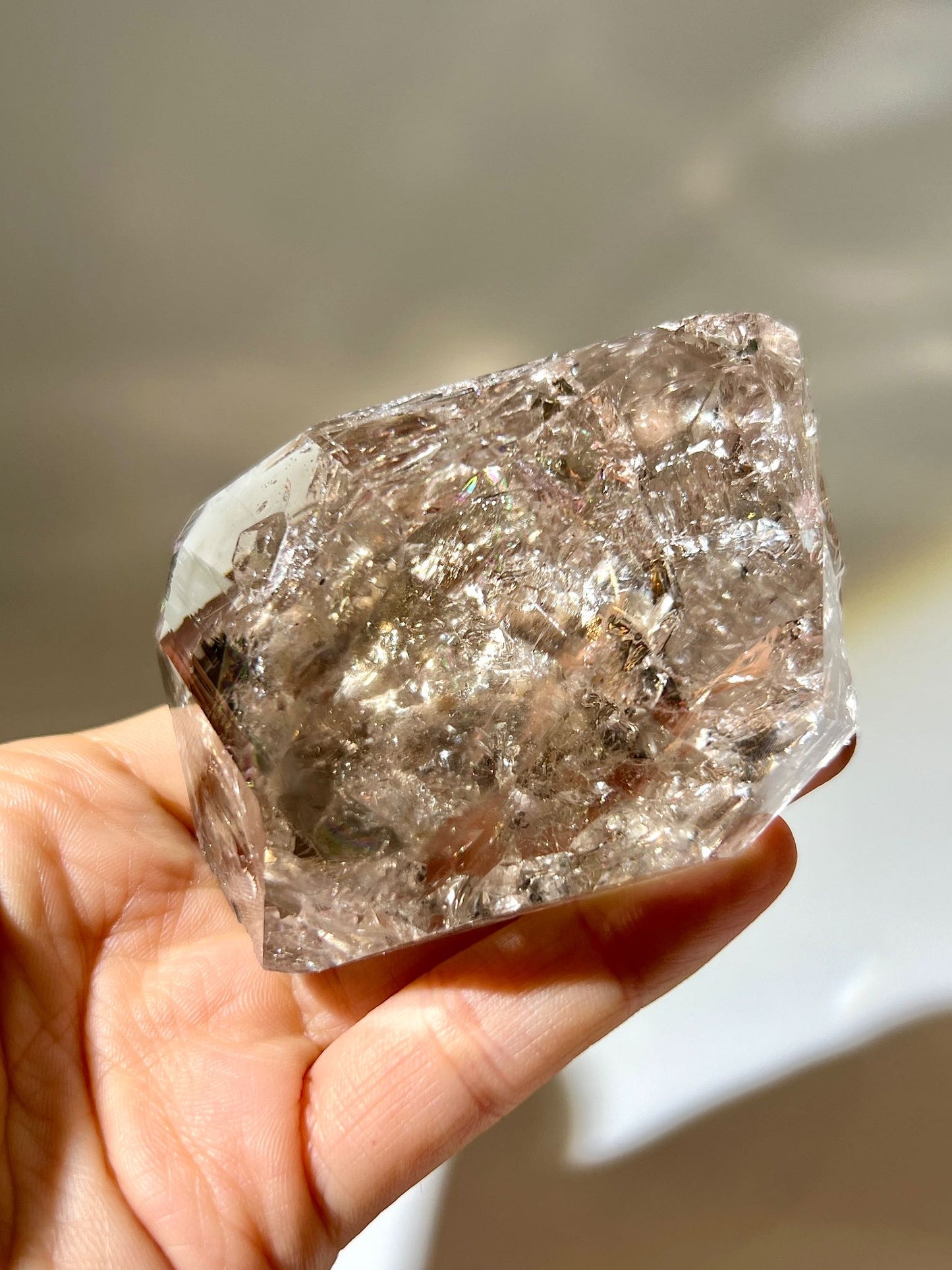 美國閃靈鑽 赫基蒙閃靈鑽 閃靈鑽 閃靈鑽功效 香港閃靈鑽 herkimerdiamond 水晶原石 雙尖水晶 美國水晶 美國水晶 淨化水晶 南無水晶