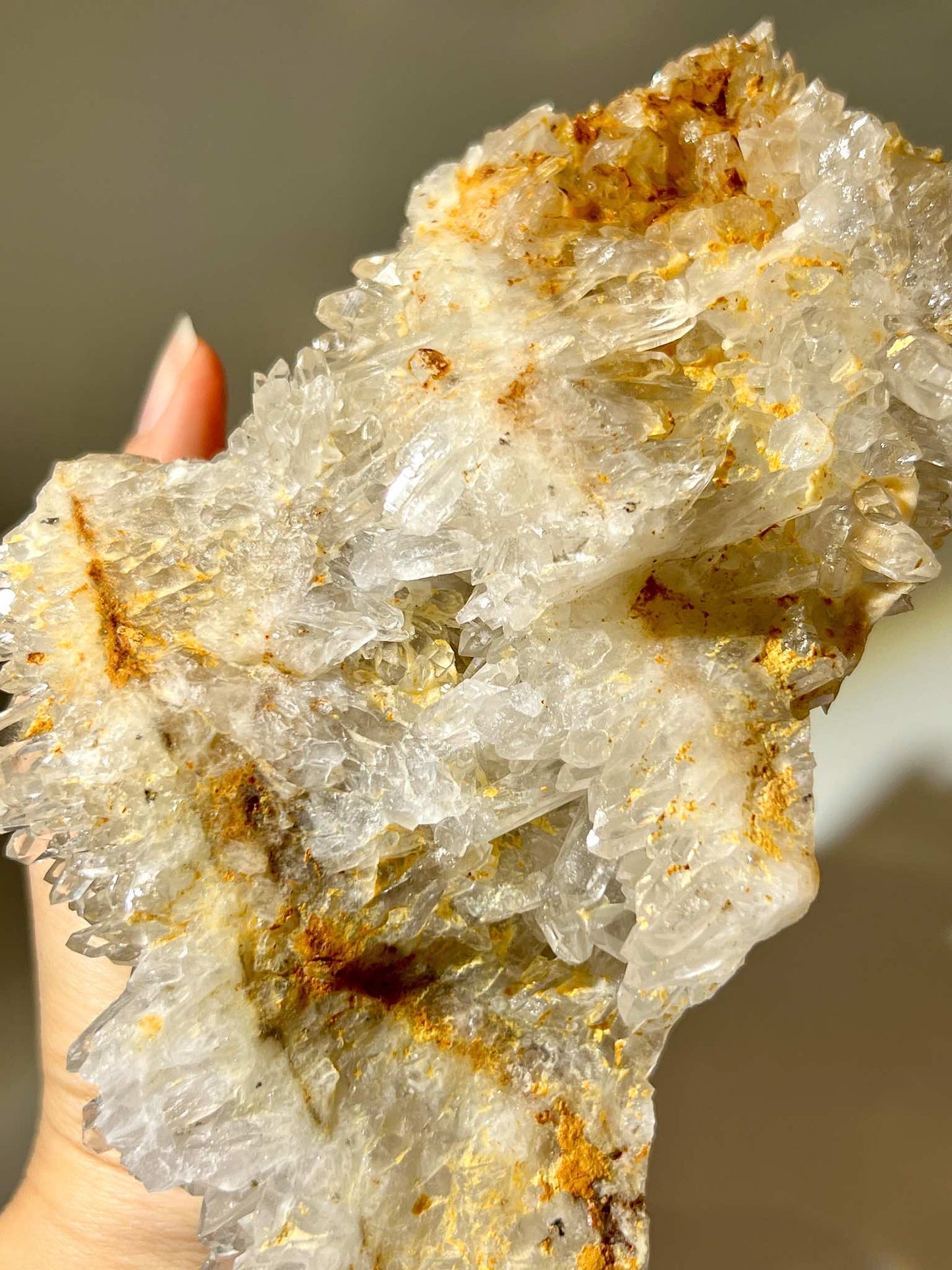 白晶簇 列姆水晶 雷姆利亞 列姆利亞水晶 雷姆水晶 晶簇 白水晶 淨化消磁 水晶原石 香港水晶店 淨化手串 lemurianquartz 天然水晶 白晶簇