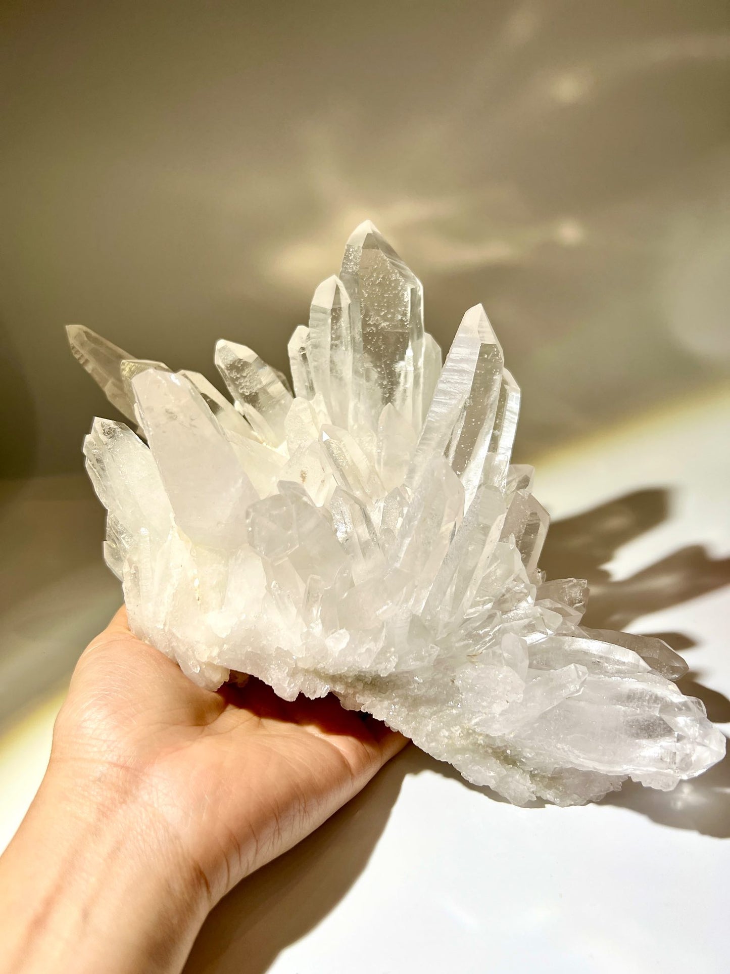 白晶簇 列姆水晶 雷姆利亞 列姆利亞水晶 雷姆水晶 晶簇 白水晶 淨化消磁 水晶原石 香港水晶店 淨化手串 lemurianquartz