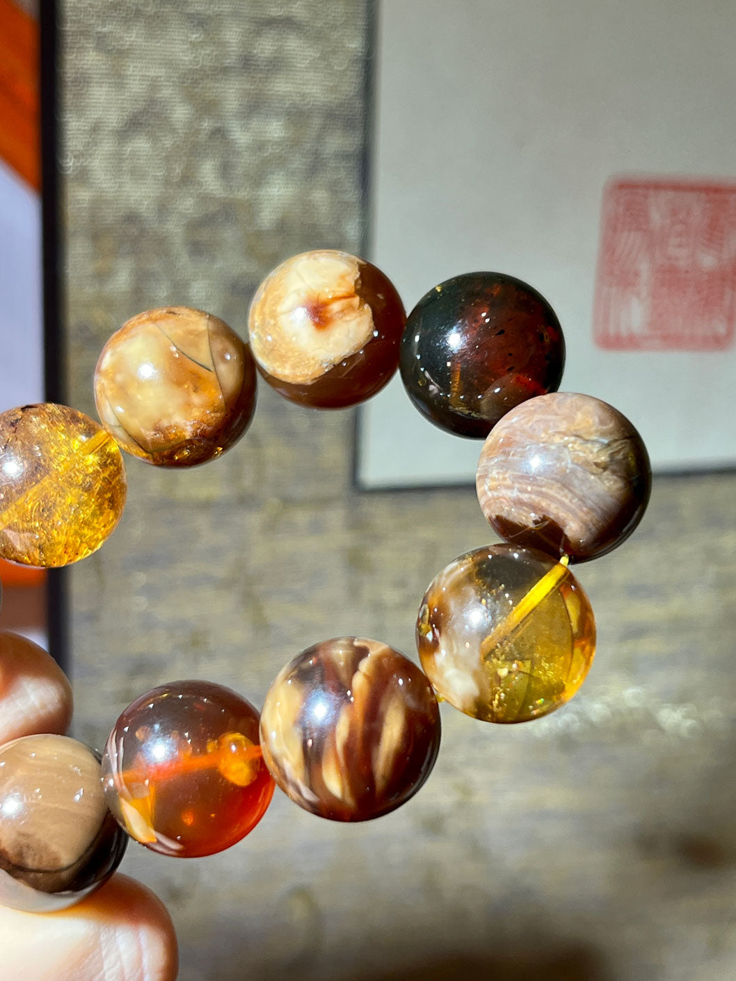 緬甸溶洞琥珀 琥珀蜜蠟 蜜蠟 琥珀 蜜蠟手鏈 amber amberbracelet 琥珀手鏈 香港蜜蠟 香港琥珀