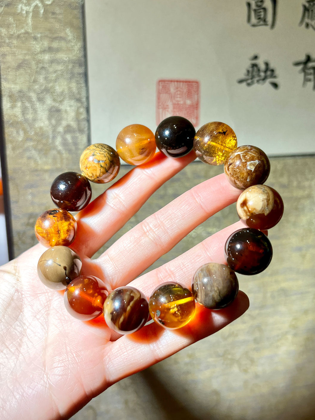 緬甸溶洞琥珀 琥珀蜜蠟 蜜蠟 琥珀 蜜蠟手鏈 amber amberbracelet 琥珀手鏈 香港蜜蠟 香港琥珀