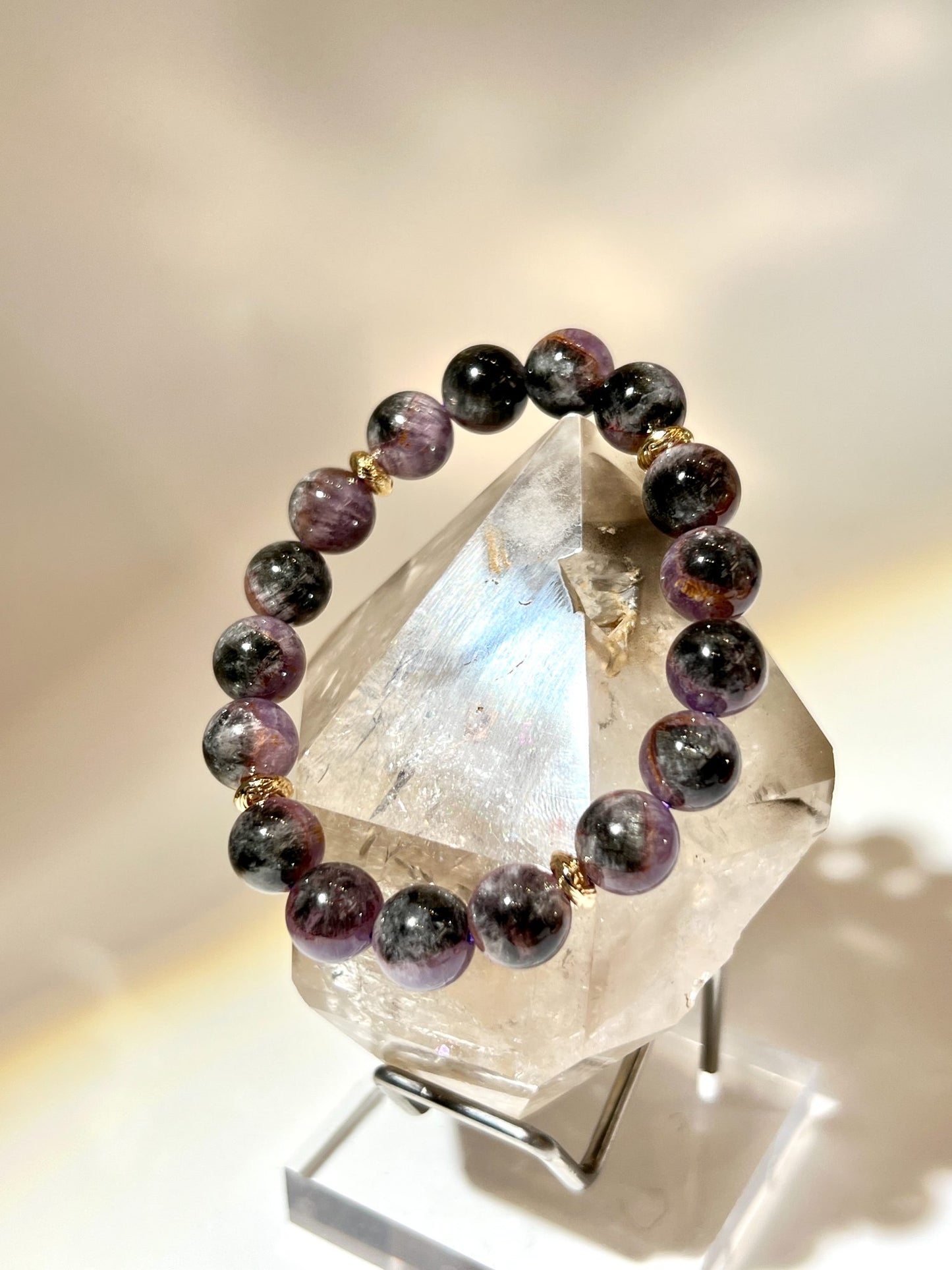 達碧茲 Trapiche crystal 紫鈦晶 極光23 極光水晶 極光天眼 天眼極光 auralite crystal auralite23 南無水晶 極光水晶功效 namucrystal 紫水晶功效 放射狀結構