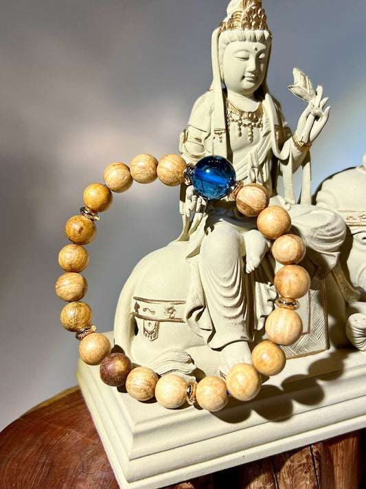 秘魯聖木 聖木手串 聖木功效 聖木能量 水龍珠 紫色水龍珠 水龍珠功效 藍色水龍珠 藍水龍珠