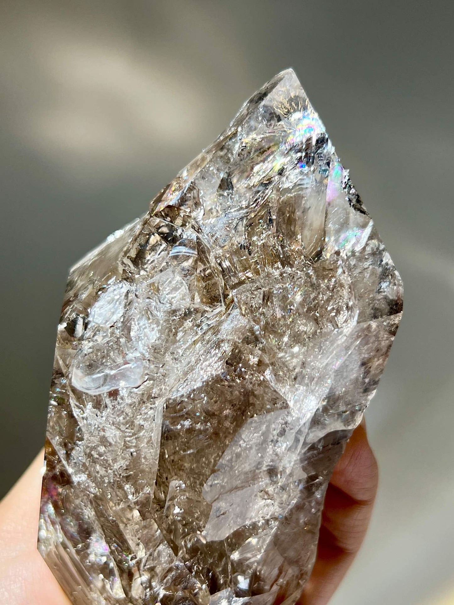 資料庫水晶 骸骨閃靈鑽 骸骨水晶 skeletal Herkimer diamond 美國閃靈鑽 赫基蒙閃靈鑽 閃靈鑽 香港閃靈鑽 白水晶 白晶 水晶 天然水晶 南無水晶 namucrystal 骨幹水晶 骨幹閃靈鑽