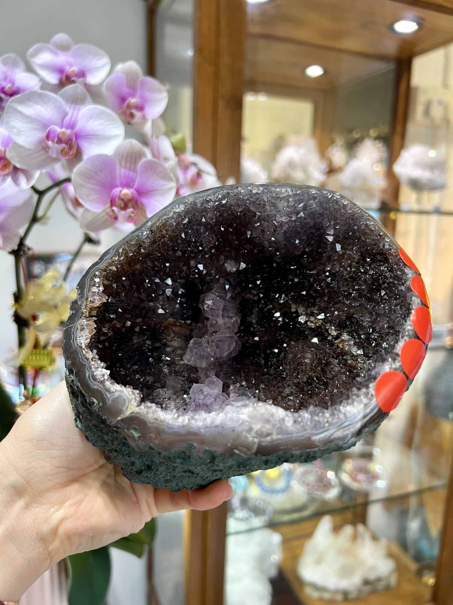 原皮滿紫鈦錢袋子 招財