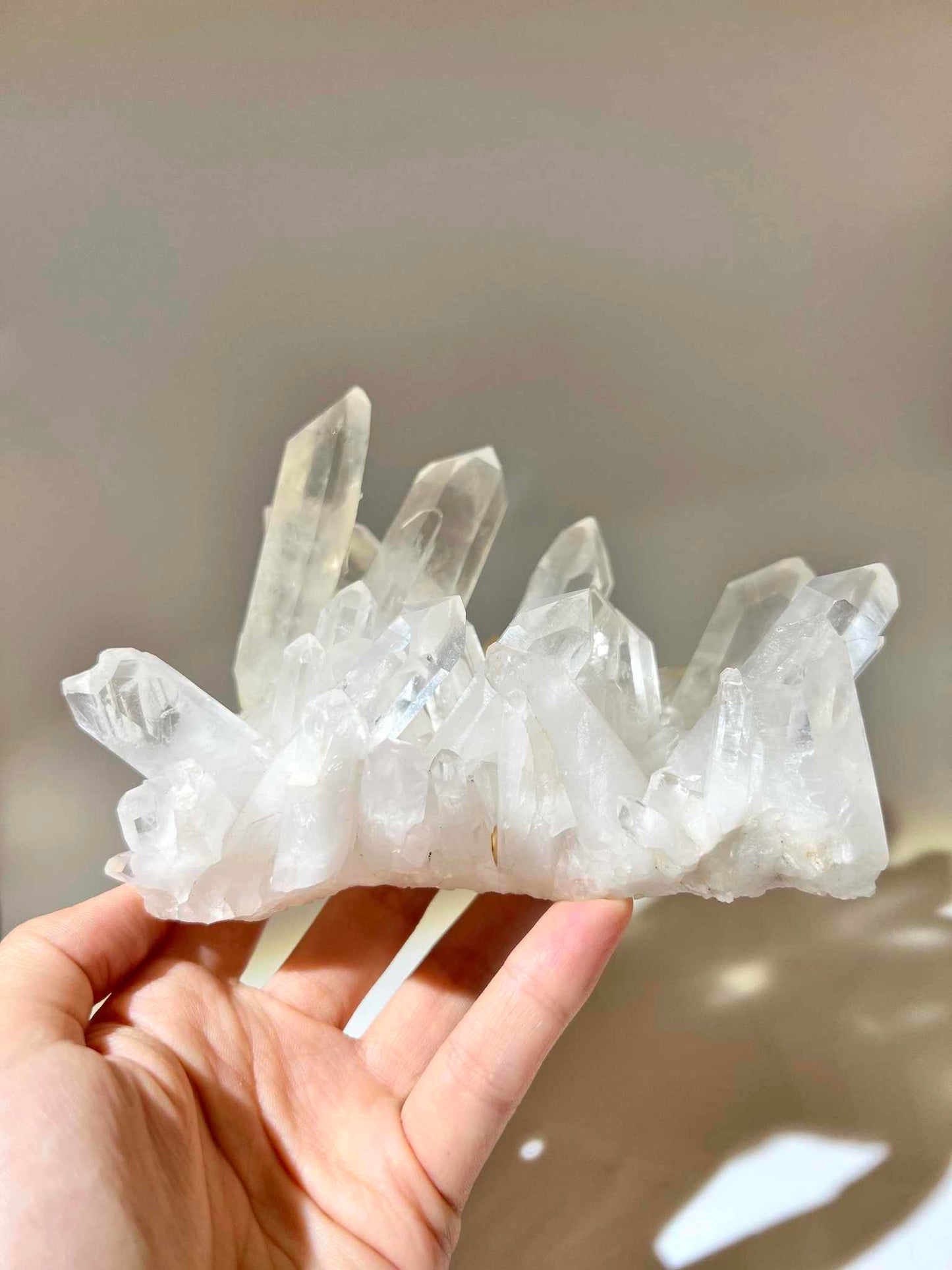 白晶簇 (薄底, 多柱實用)