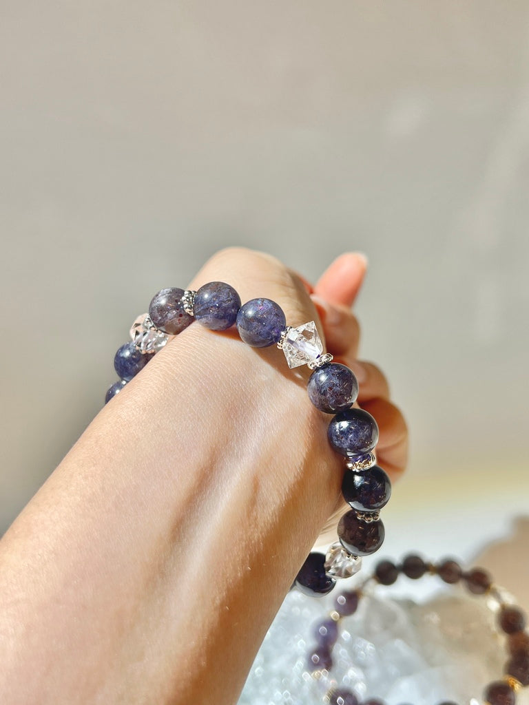 星空血滴堇青+美國閃靈鑽