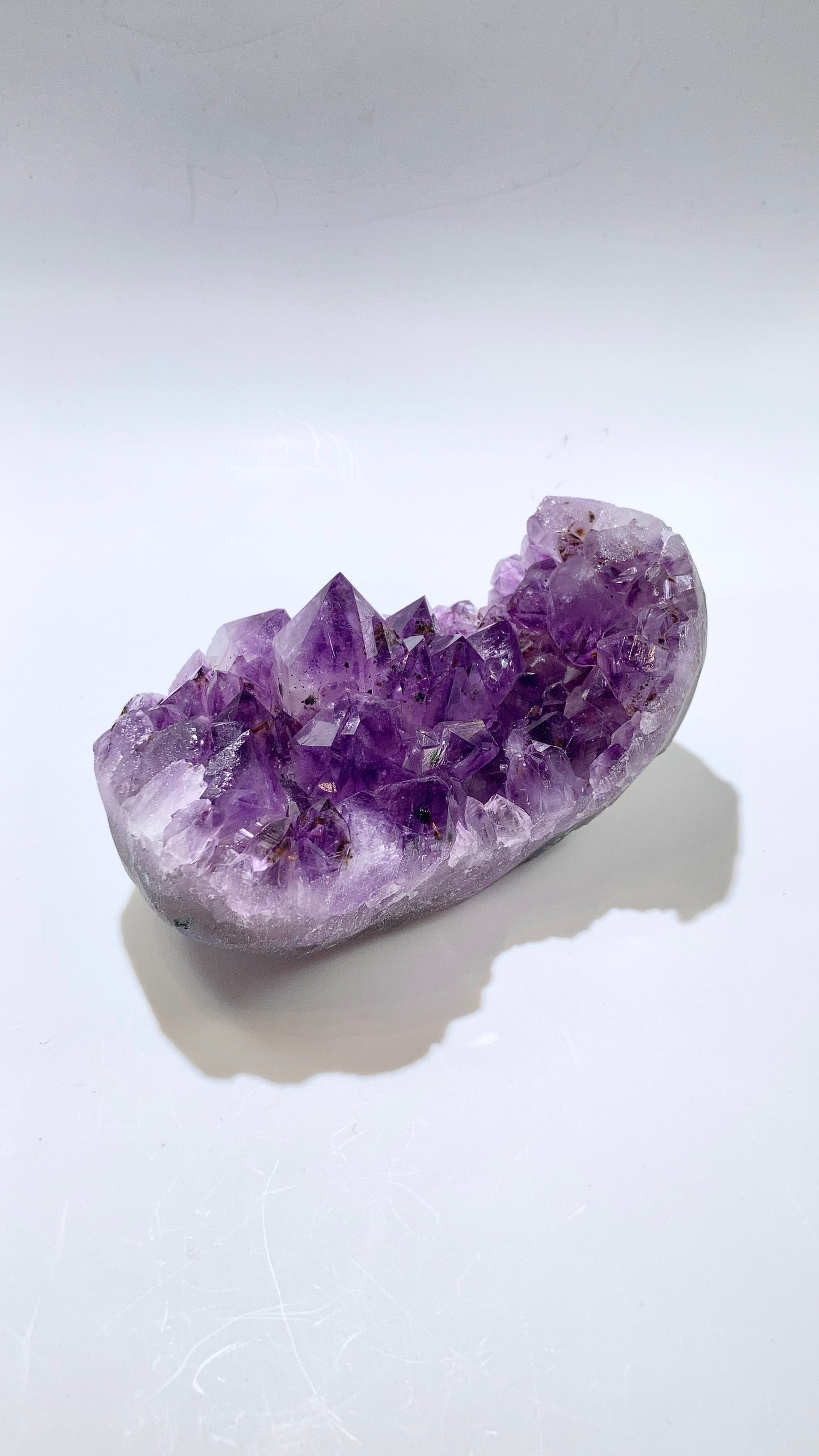 紫鈦大牙晶簇 (船型)7.5cm