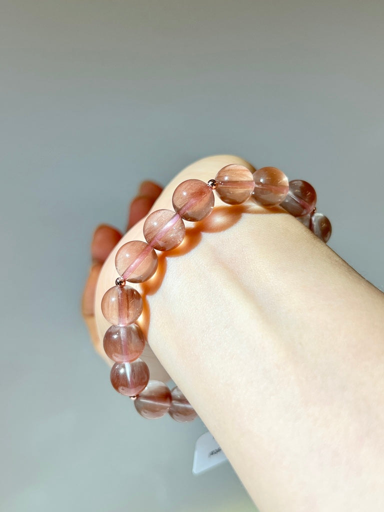 粉紅兔毛9.8MM