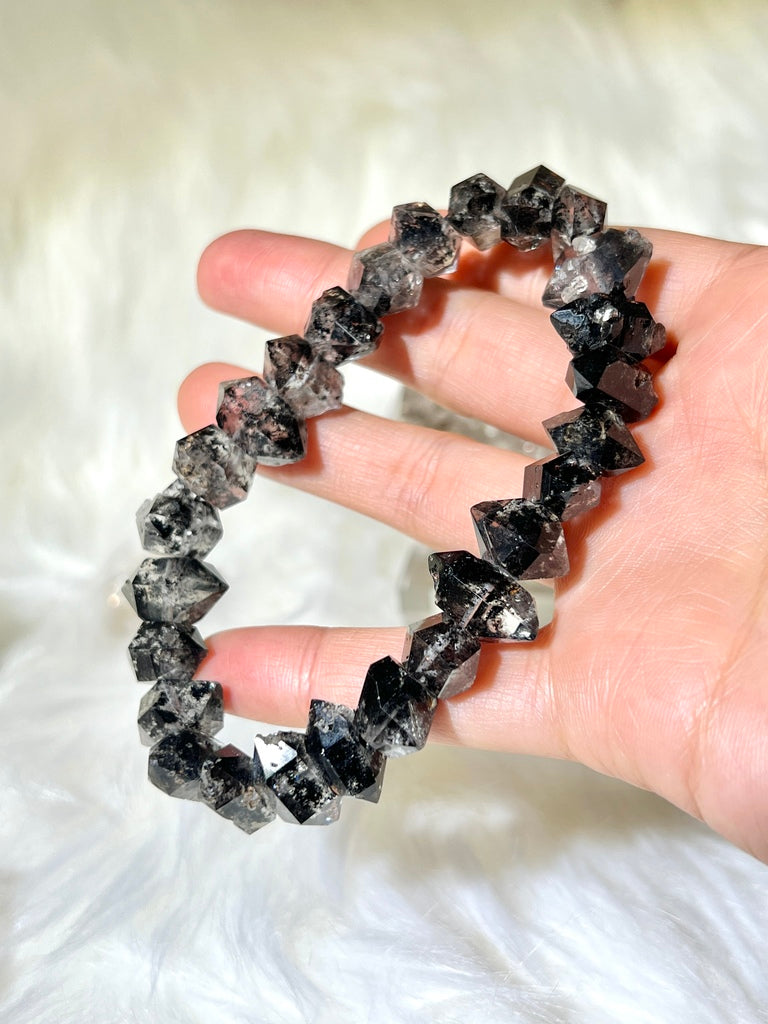 酷黑閃靈鑽手鏈