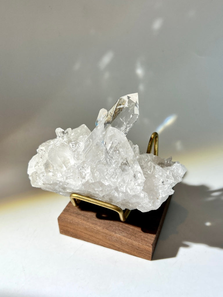 清透白晶簇