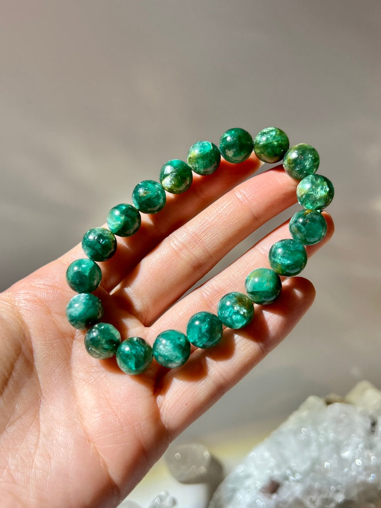 祖母綠綠雲母 綠雲母功效 祖母綠 莫奈花園