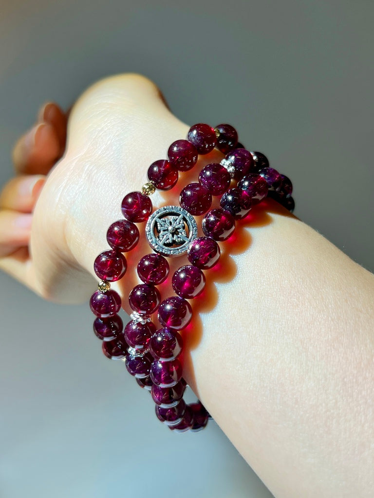 紫牙烏石榴石手鏈