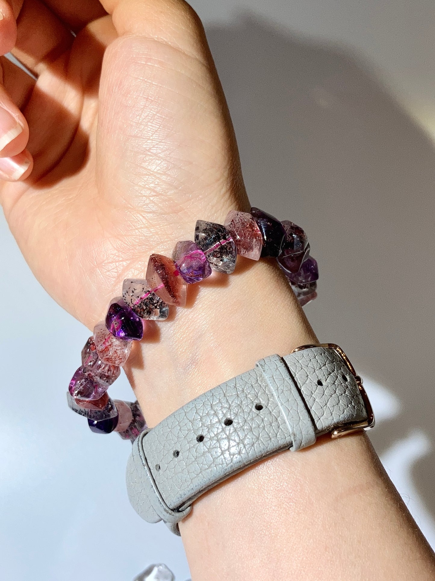 不規則超級七手鍊 (高級多礦款)