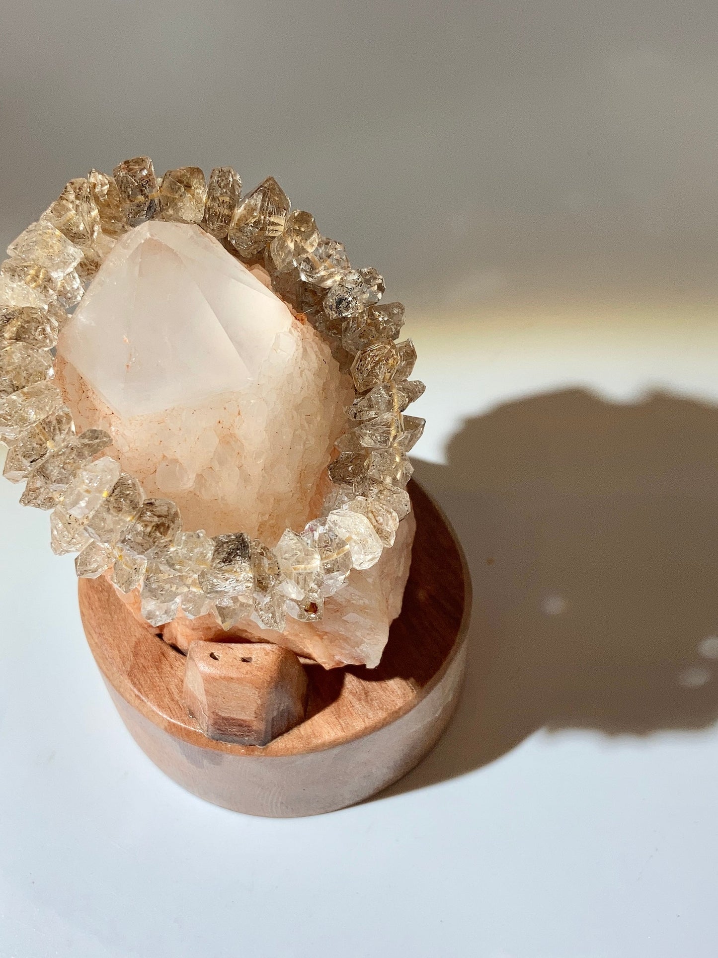 天然紅泥菠蘿骨幹(雙子共生)