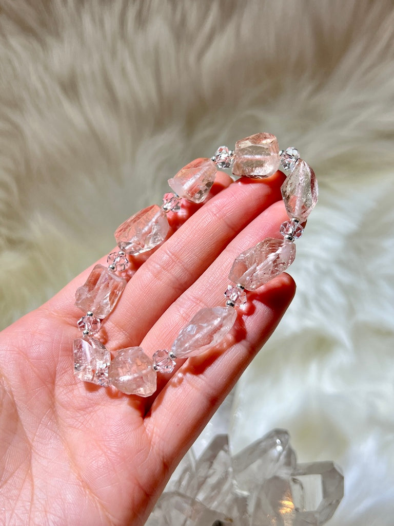 粉紅托帕石 托帕石黃玉手鏈 托帕石 托帕石手鏈 托帕石手串 托帕石功效 托帕石原石 托帕石水晶 香港托帕石