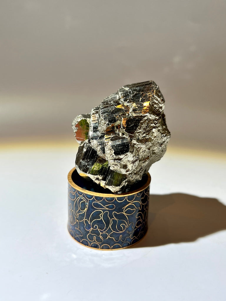 秘魯黃鐵礦原石(閃耀)