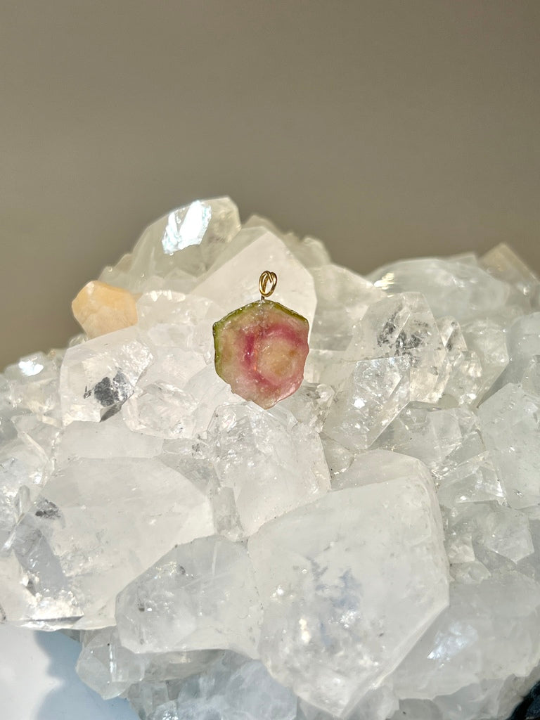 碧璽原石手鏈 10-16mm (大款附送吊墜)