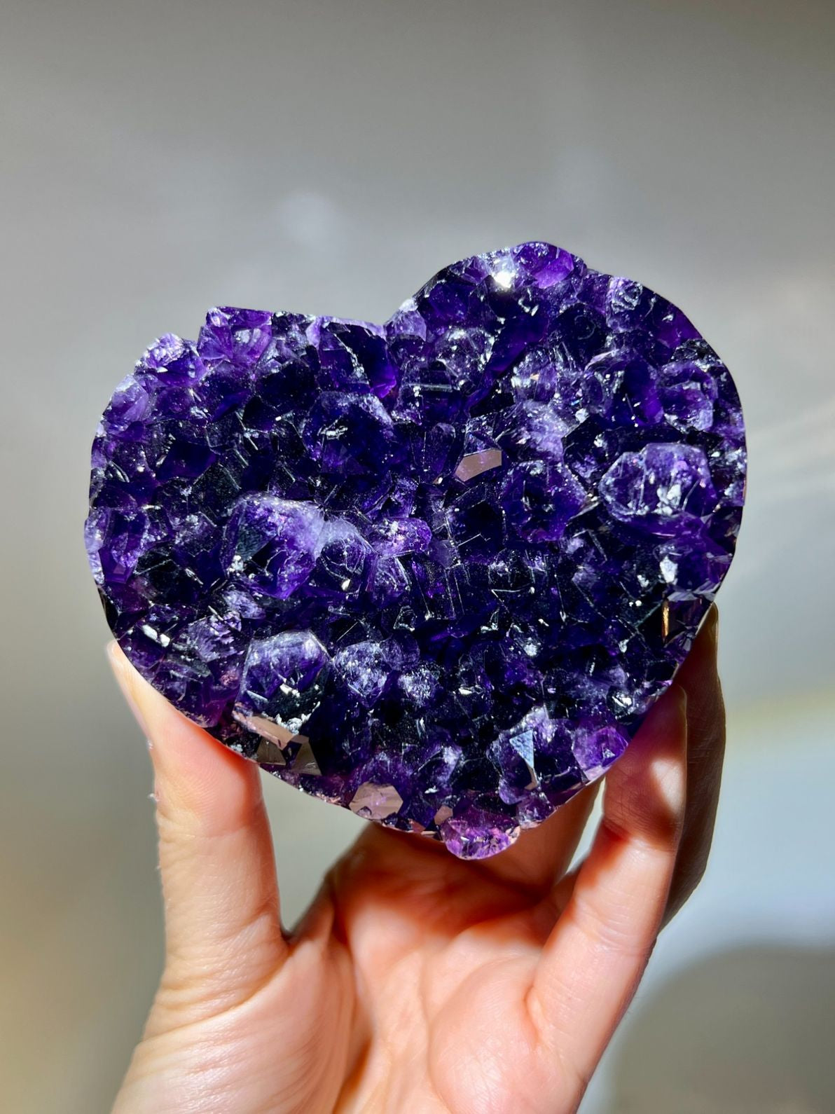 紫晶鎮 烏拉圭紫晶 招財 Amethyst Geode namucrystal 什麽是紫晶鎮 心型紫晶鎮