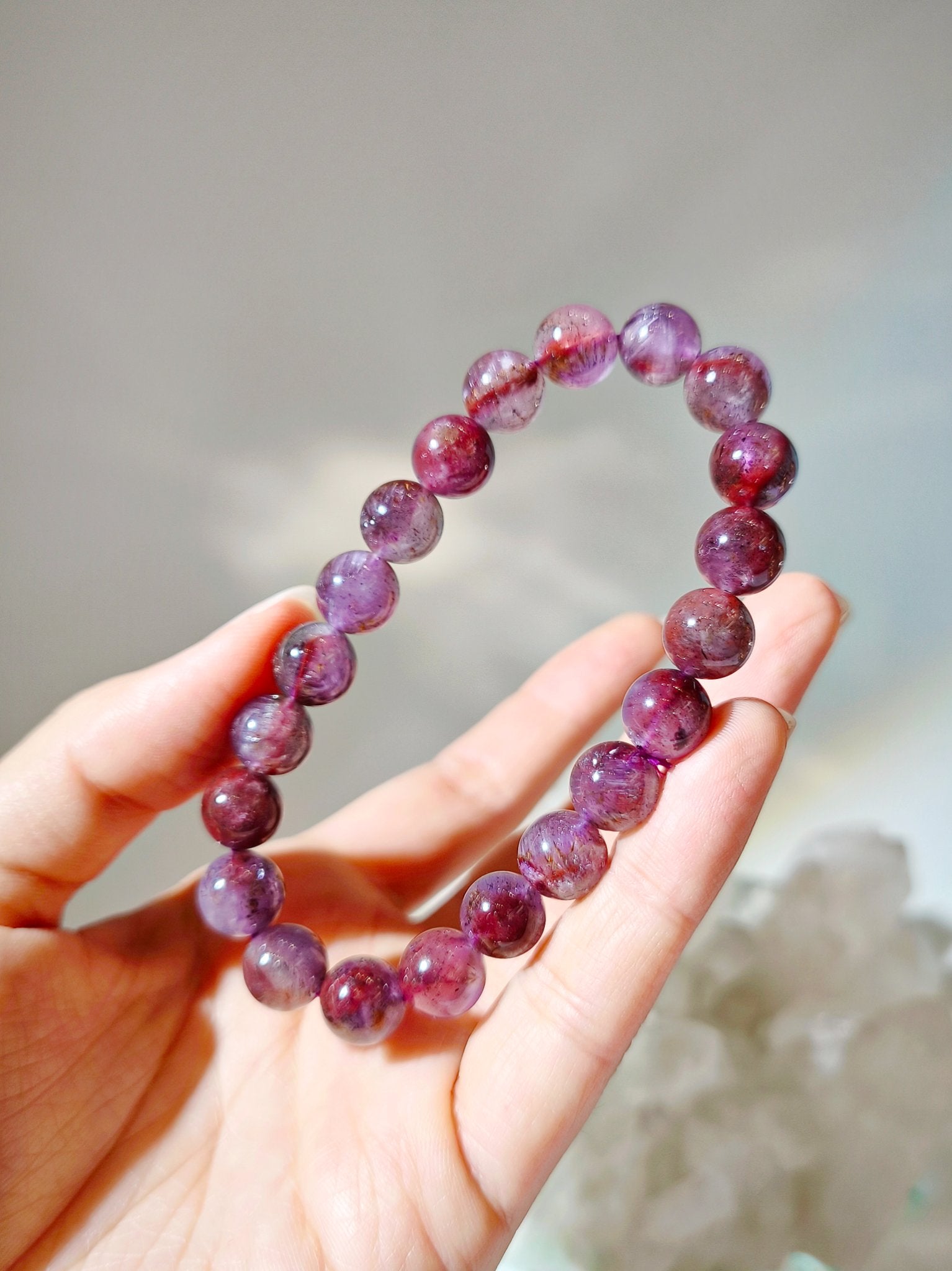 達碧茲 Trapiche crystal 紫鈦晶 極光23 極光水晶 極光天眼 天眼極光 auralite crystal auralite23 南無水晶 極光水晶功效 namucrystal 貴人運 眉心輪 化解小人