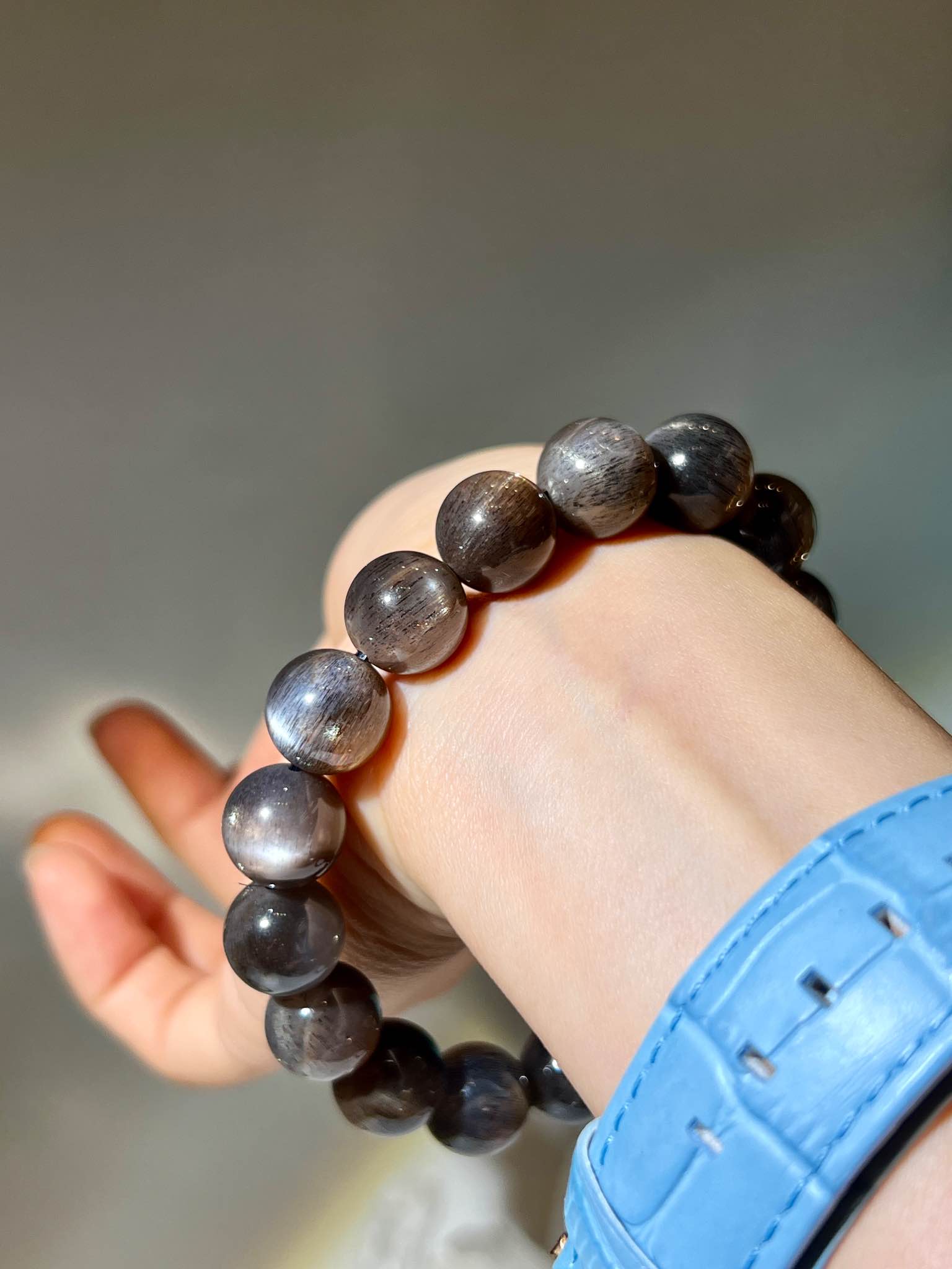 辟邪水晶 太陽石 太陽水晶 骨幹太陽 黑金太陽 水晶手鏈