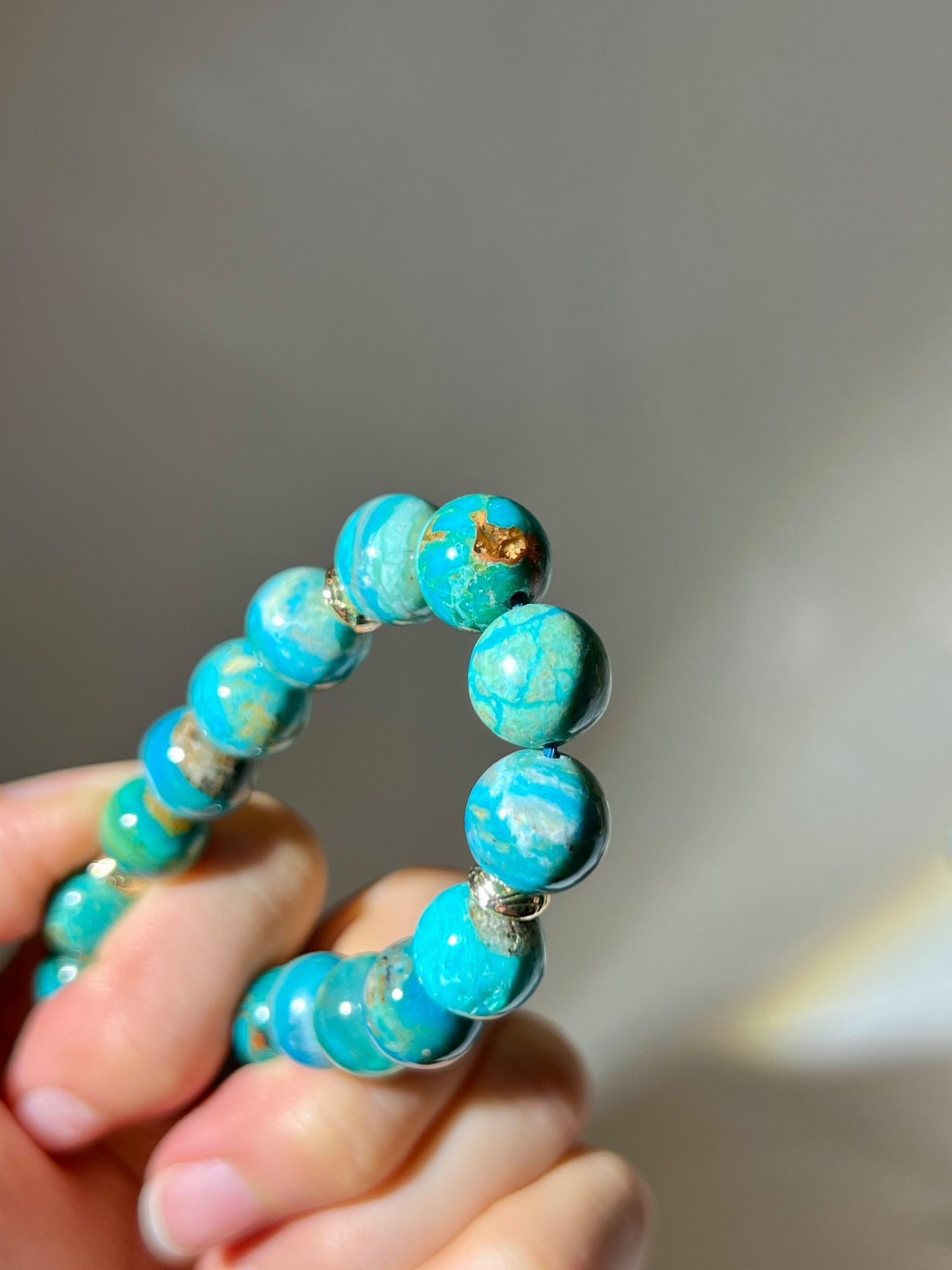 玉化水晶 能有效協助釋放緊張並調整內在節奏 藍色澳寶 彩虹澳寶 藍澳寶 blue opal namu crystal