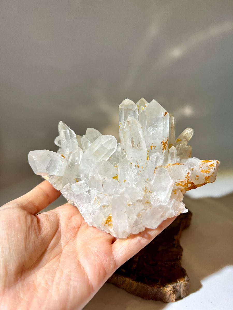 白晶簇 白水晶