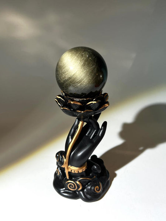 金曜石 水晶球 辟邪水晶