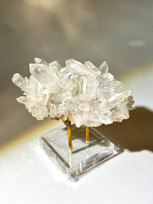 白晶簇 翠幽靈晶簇