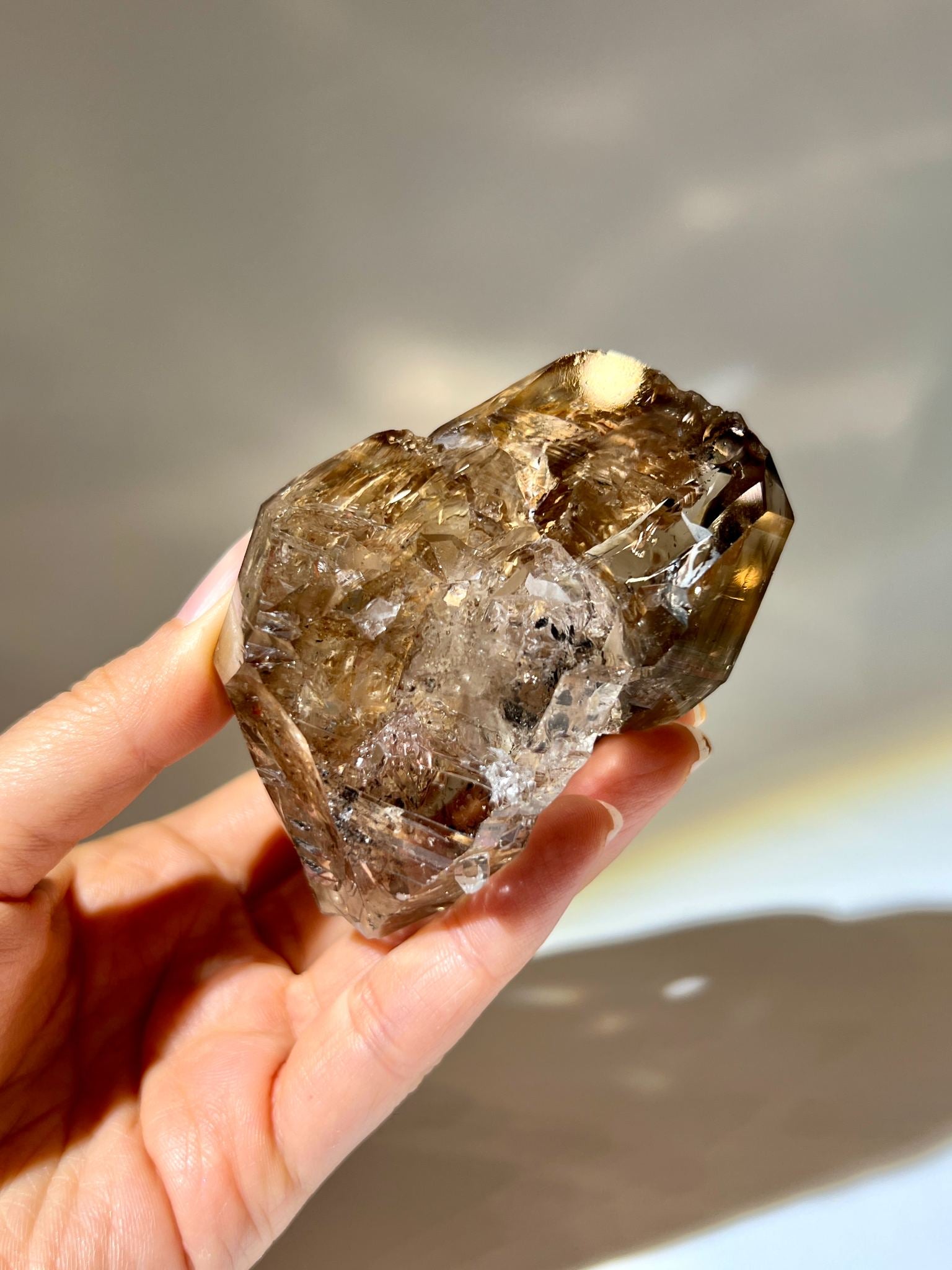 骸骨閃靈鑽 骸骨水晶 skeletal Herkimer diamond 赫基蒙閃靈鑽 閃靈鑽 香港閃靈鑽 白水晶 白晶 水晶 天然水晶 南無水晶 namucrystal 骨幹水晶 骨幹閃靈鑽 香港水晶店 record keeper 高維連結