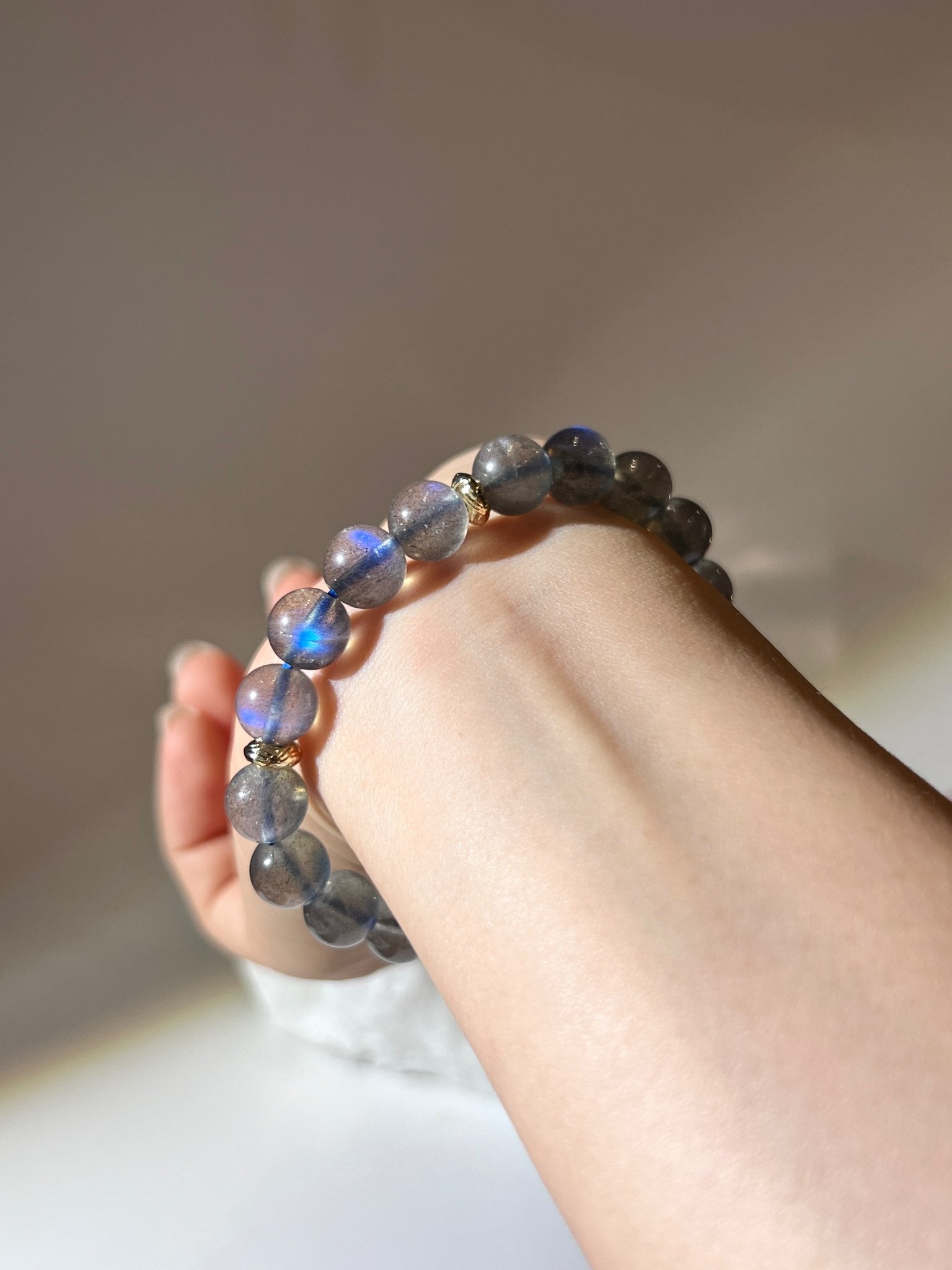 Blue Labradorite｜喉輪啟動・直覺提升・保護能量場
