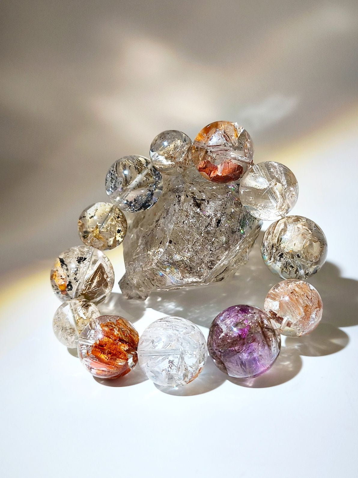 Skeletal Fenster Bracelet 定制骸骨水晶手串 南無水晶 骸骨水晶是什麽 骸骨水晶功效 