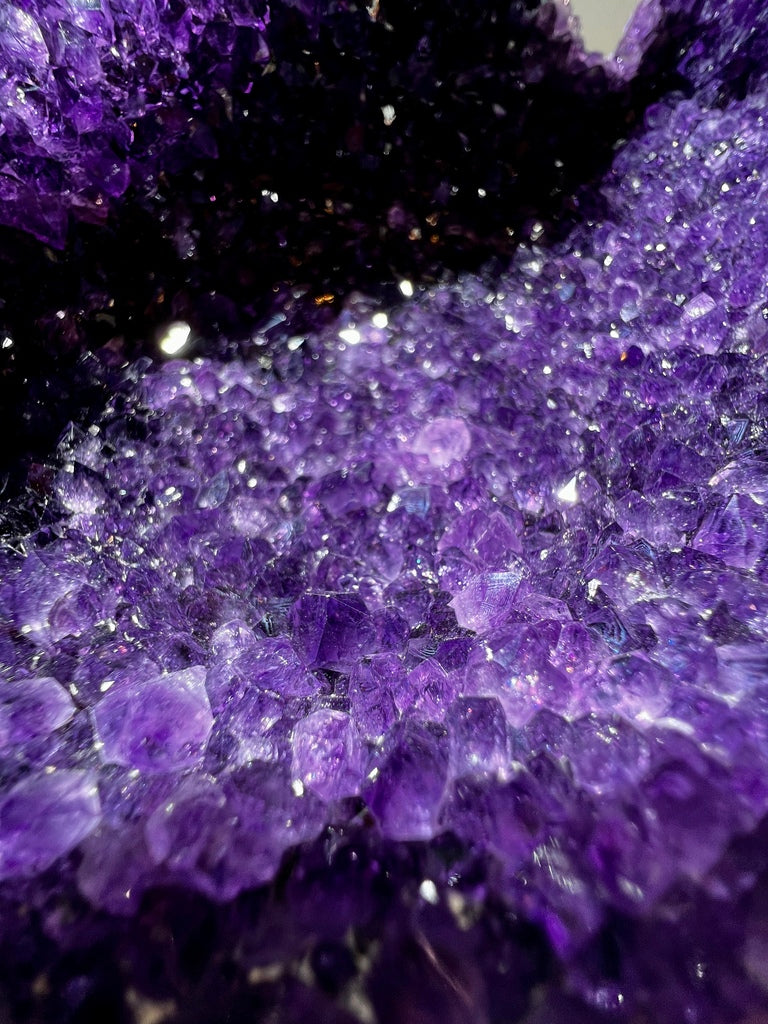 錢袋子/紫晶簇