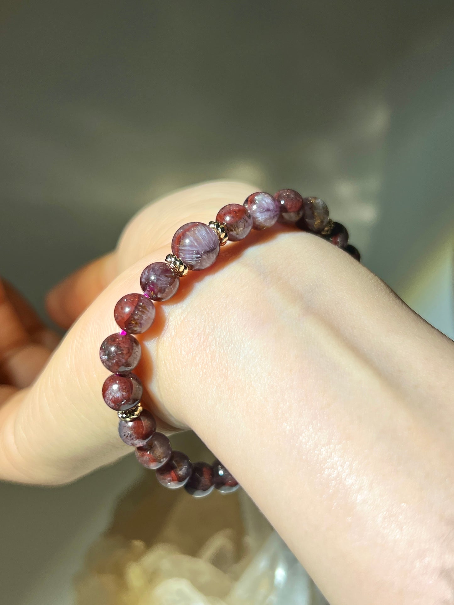 達碧茲 極光23 auralite23 bracelet traphiche crystal namucrystal 極光23水晶