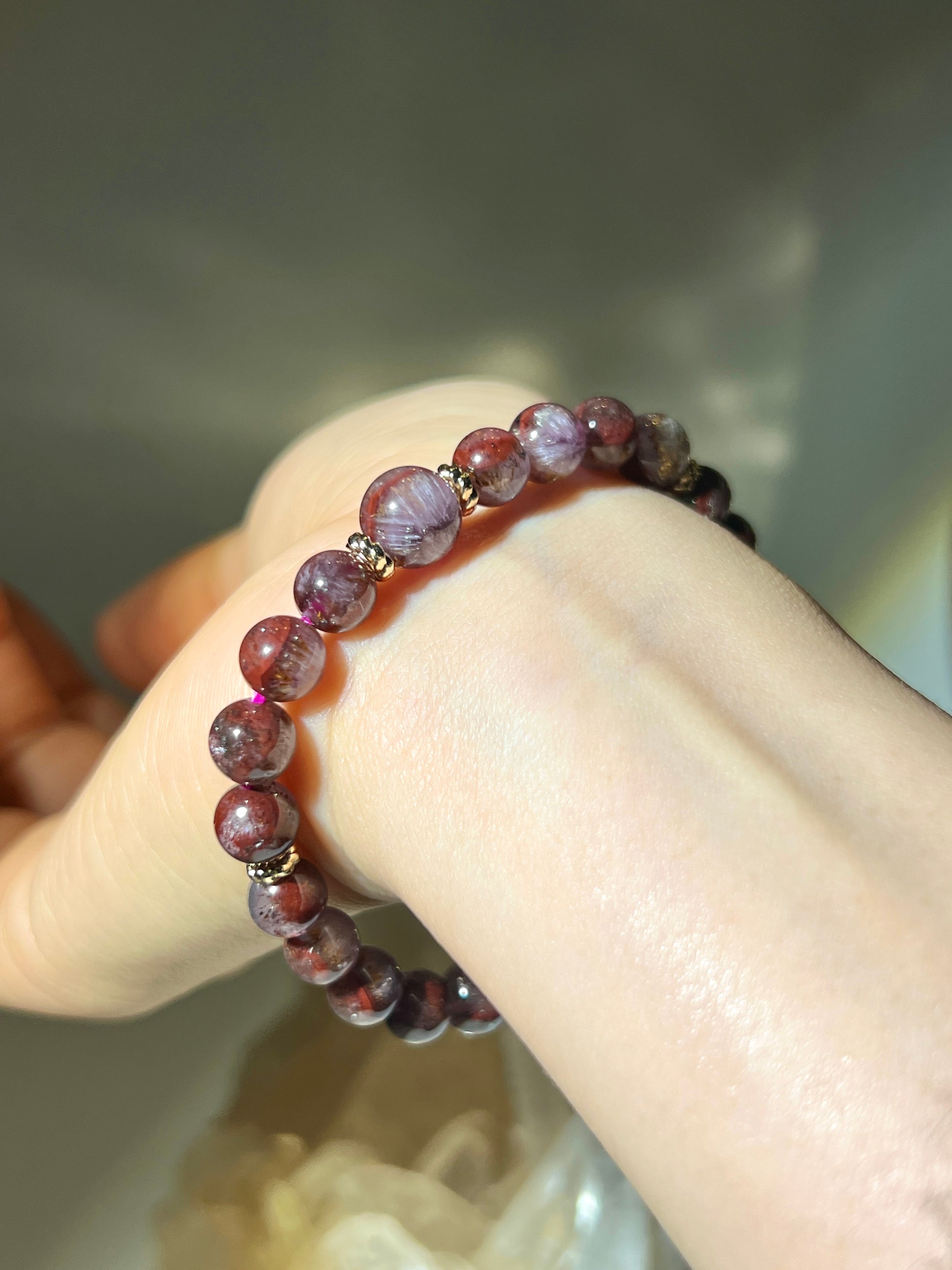 達碧茲 極光23 auralite23 bracelet traphiche crystal namucrystal 極光23水晶