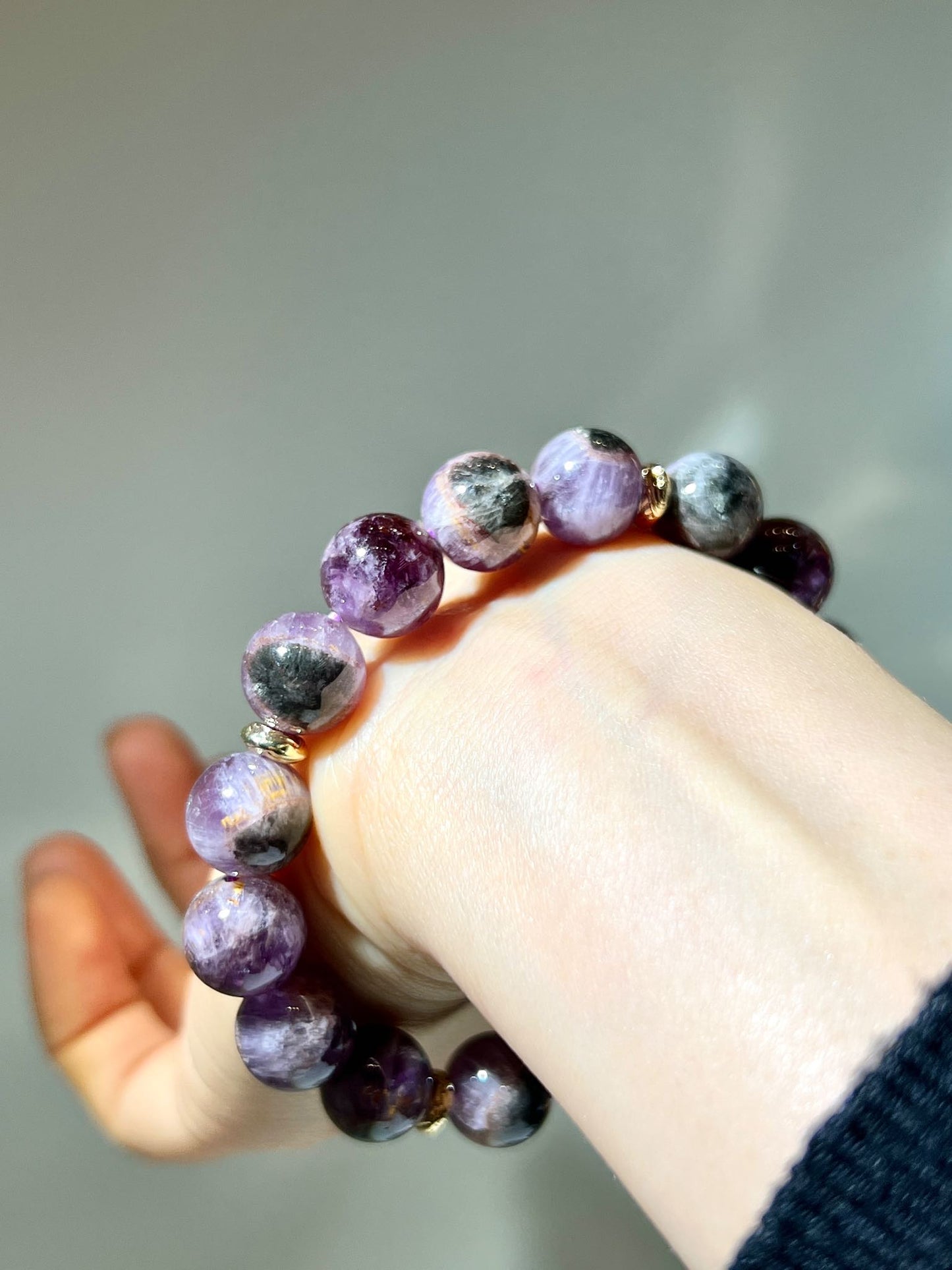 極光天眼 天眼極光 紫極光 達碧茲 極光23 極光水晶 紫鈦晶 紫鈦 極光23手鏈 極光23水晶 大眼極光水晶 水晶手鏈 南無水晶 auralite23 namucrystal 紫鈦功效