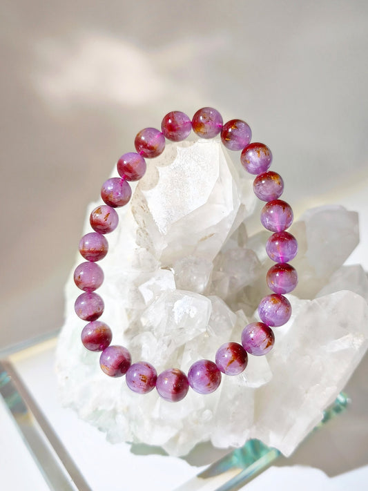 聚寶盤型三色極光23手鏈 Auralite-23 9mm