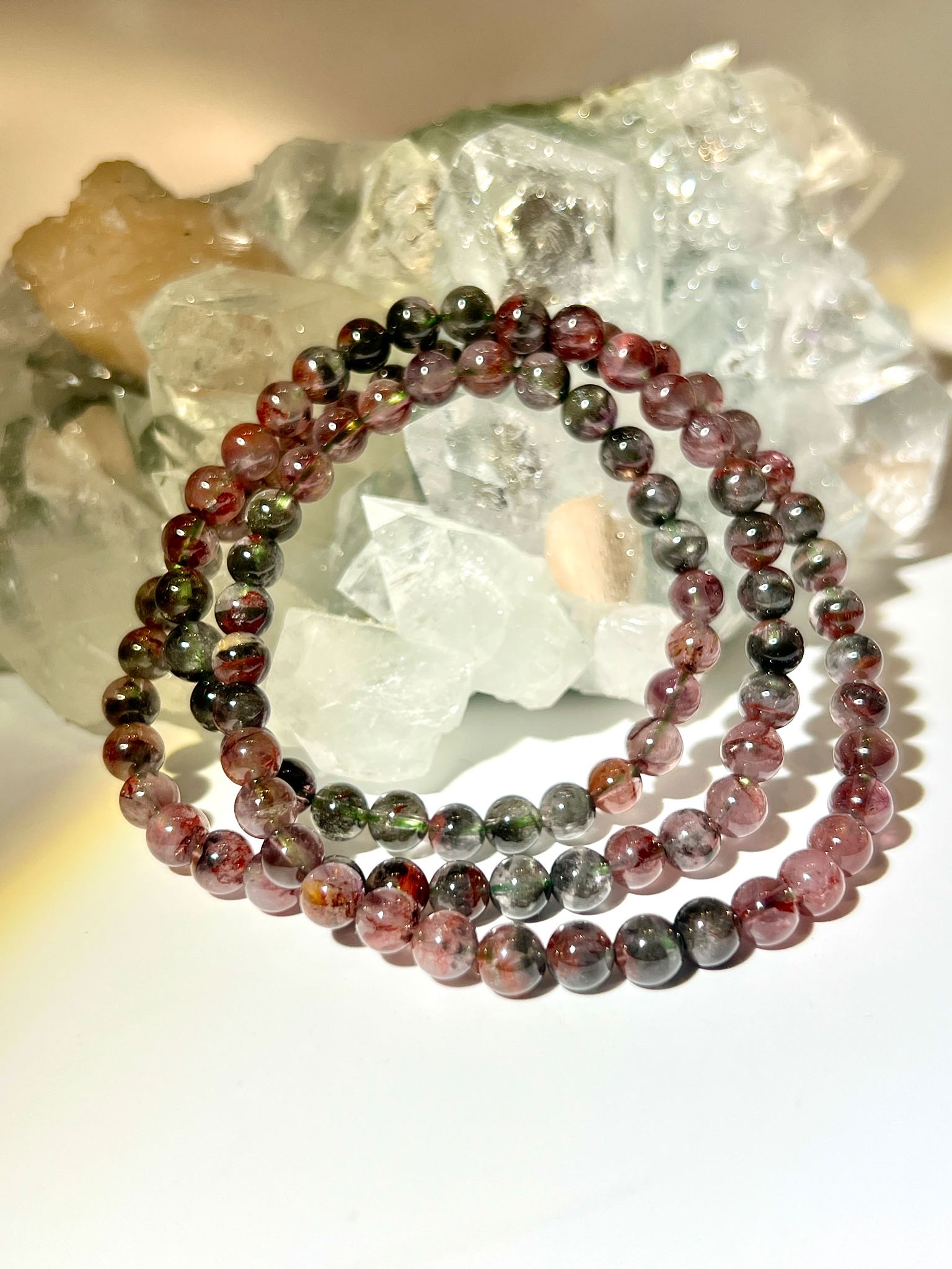 極光 23 三色極光 四色極光  極光 23 手鏈 auralite23 bracelet 極光23三圈